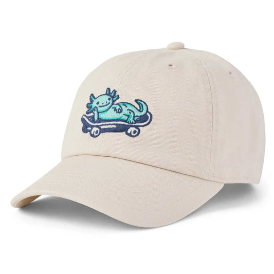 Life is Good Kids Relaxolotl Skateboard Kids Chill Cap-Accessories - Hats - Kids-Life is Good-Appalachian Outfitters
