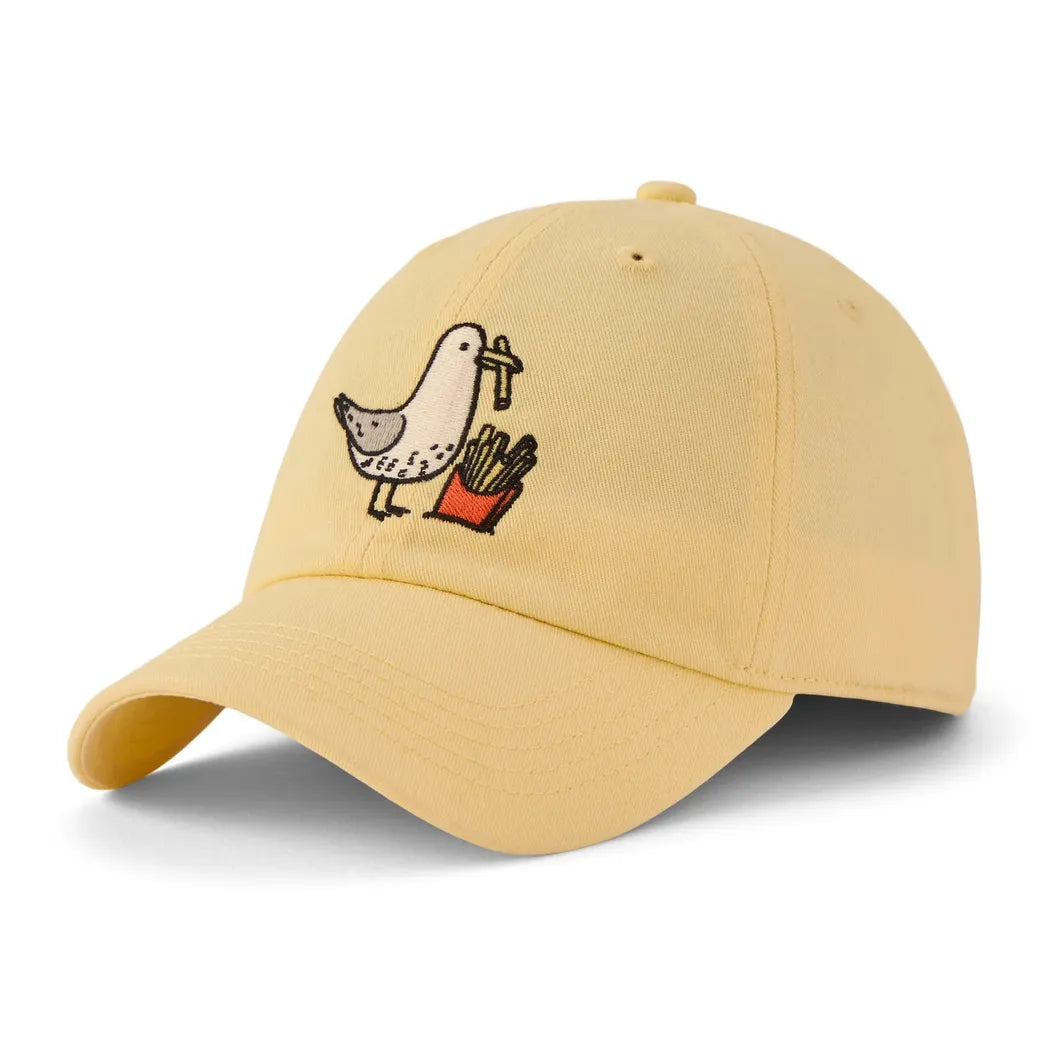 Life is Good Kids Seagull and Fries Kids Chill Cap-Accessories - Hats - Kids-Life is Good-Appalachian Outfitters