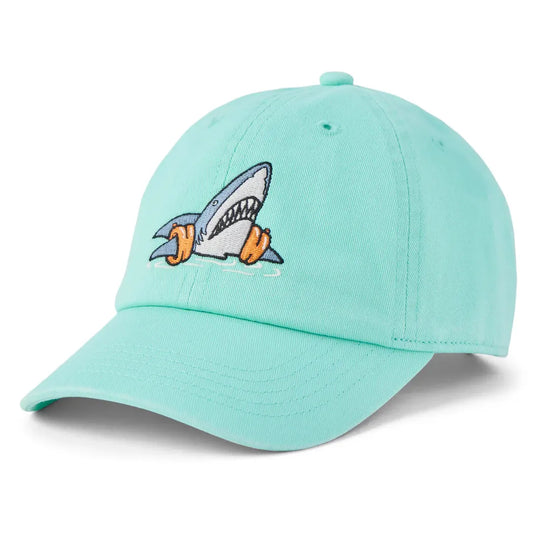 Life is Good Kids Shark Floaty Swim Kids Chill Cap-Accessories - Hats - Kids-Life is Good-Appalachian Outfitters