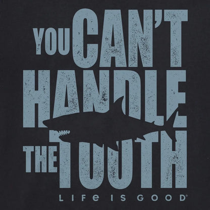 Life is Good Men's Can't Handle the Tooth Stack Short Sleeve Tee-Men's - Clothing - Tops-Life is Good-Appalachian Outfitters