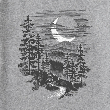 Life is Good Men's Crescent Mountain Short Sleeve Crusher Tee-Men's - Clothing - Tops-Life is Good-Appalachian Outfitters
