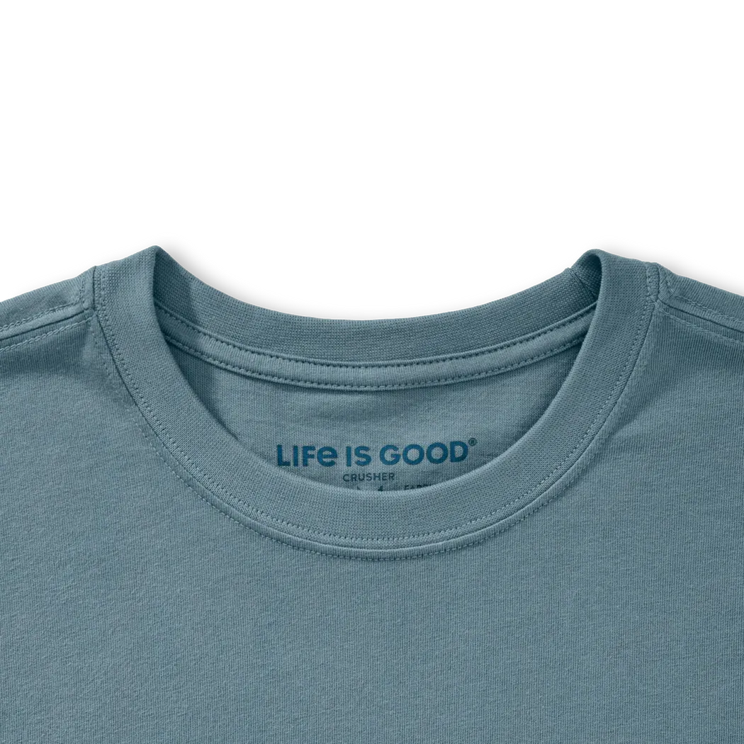 Life is Good Men's Free Hugs Shark Short Sleeve Crusher-LITE Tee-Men's - Clothing - Tops-Life is Good-Appalachian Outfitters
