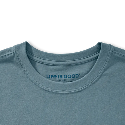 Life is Good Men's Free Hugs Shark Short Sleeve Crusher-LITE Tee-Men's - Clothing - Tops-Life is Good-Appalachian Outfitters