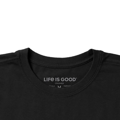 Life is Good Men's I am the Warranty Skull & Tools Short Sleeve Crusher Tee-Men's - Clothing - Tops-Life is Good-Appalachian Outfitters