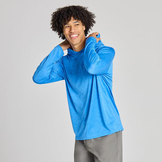 Life is Good Men's Life is Good Long Sleeve Sun Crusher Hoodie-Men's - Clothing - Tops-Life is Good-Appalachian Outfitters