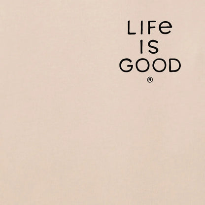 Life is Good Men's Moose Moon Short Sleeve Crusher Tee-Men's - Clothing - Tops-Life is Good-Appalachian Outfitters