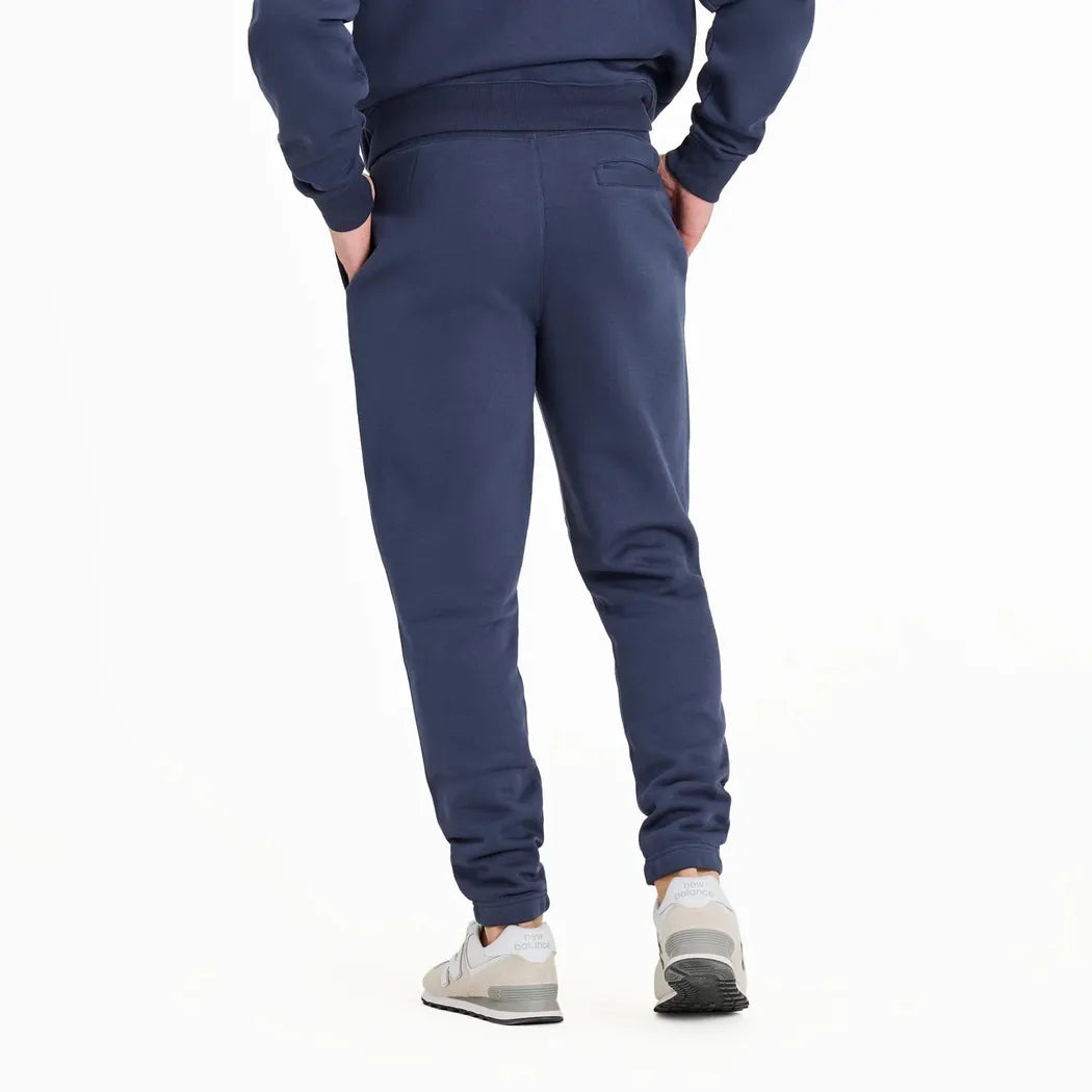 Life is Good Men's Solid Good Vibes Fleece Jogger.-Men's - Clothing - Tops-Life is Good-Appalachian Outfitters