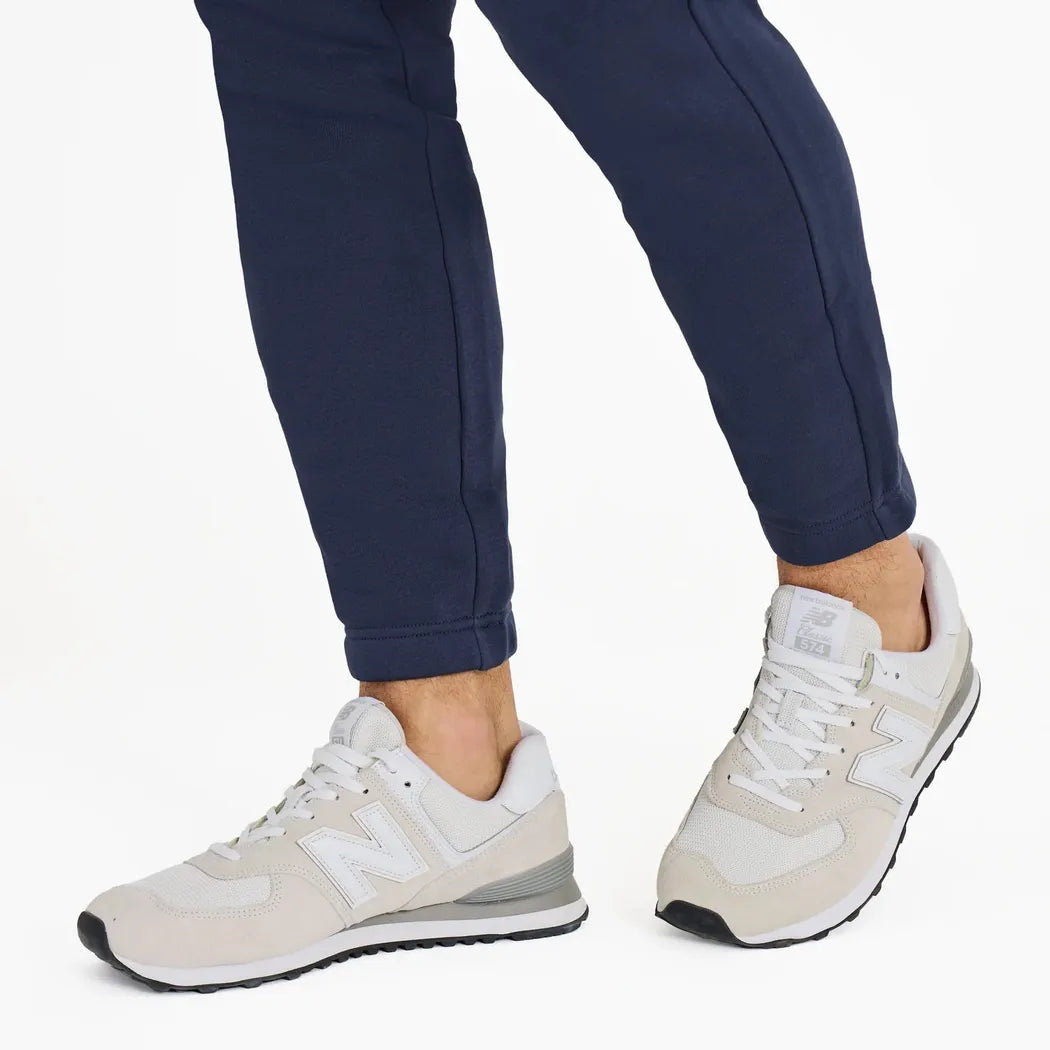 Life is Good Men's Solid Good Vibes Fleece Jogger.-Men's - Clothing - Tops-Life is Good-Appalachian Outfitters