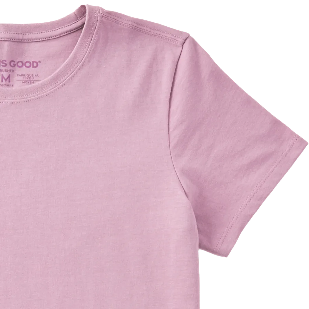 Life is Good Women's Array of Flowers Short Sleeve Crusher Tee-Women's - Clothing - Tops-Life is Good-Appalachian Outfitters