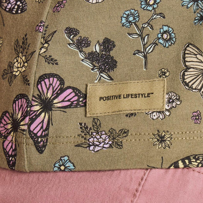 Life is Good Women's Butterfly Garden Pattern Crusher Boxy Tank-Women's - Clothing - Tops-Life is Good-Appalachian Outfitters
