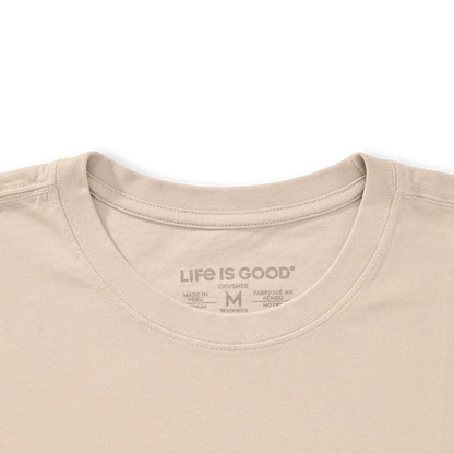 Life is Good Women's Collection of Mushrooms Short Sleeve Crusher Tee-Women's - Clothing - Tops-Life is Good-Appalachian Outfitters