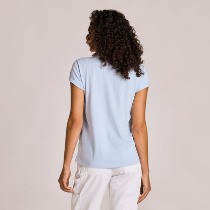 Life is Good Women's Forgetmenot Butterfly Short Sleeve Crusher Tee-Women's - Clothing - Tops-Life is Good-Appalachian Outfitters
