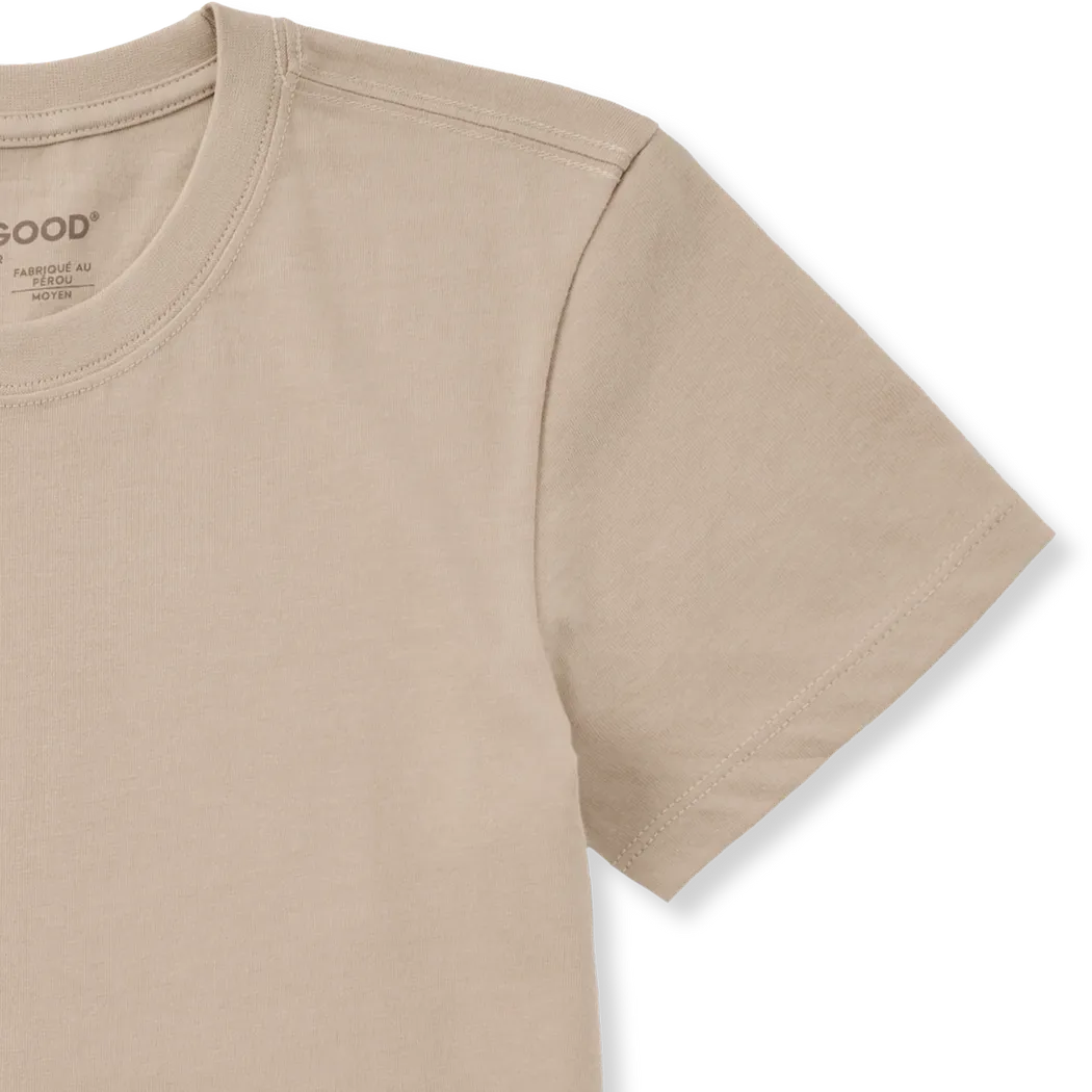 Life is Good Women's Frog on a Toadstool Coffee Short Sleeve Crusher Tee-Women's - Clothing - Tops-Life is Good-Appalachian Outfitters