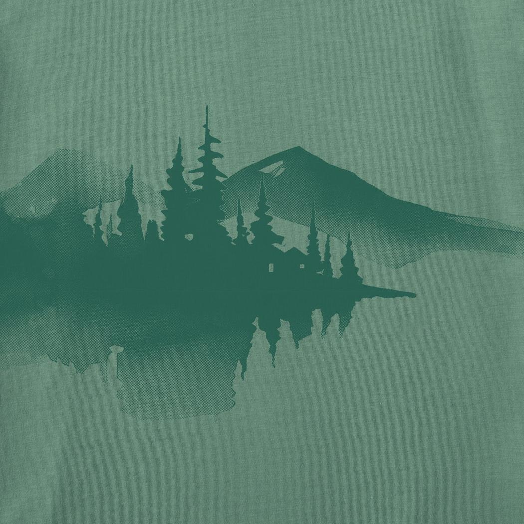 Life is Good Women's Watercolor Lakesideshort Sleeve-Women's - Clothing - Bottoms-Life is Good-Appalachian Outfitters