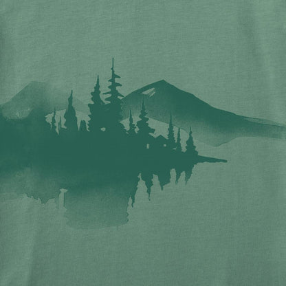 Life is Good Women's Watercolor Lakesideshort Sleeve-Women's - Clothing - Bottoms-Life is Good-Appalachian Outfitters