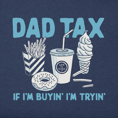 Life is Good Men's Dad Tax Short Sleeve Tee-Men's - Clothing - Tops-Appalachian Outfitters