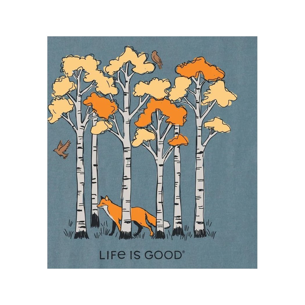 Life is Good Women's Among the Aspens Short Sleeve Crusher Tee-Women's - Clothing - Tops-Appalachian Outfitters