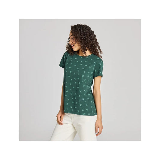 Life is Good Women's Falling Leaves Pattern Crusher-Women's - Clothing - Tops-Appalachian Outfitters
