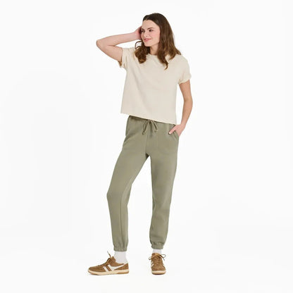 Life is Good Women's Solid Vibes Fleece Jogger-Women's - Clothing - Tops-Appalachian Outfitters
