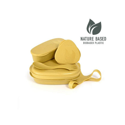 LunchKit BIO 6pcs-Camping - Cooking - Dishware-Light My Fire-Musty Yellow-Appalachian Outfitters