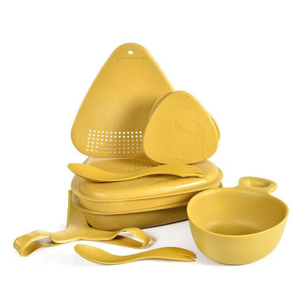Light My Fire Outdoor MealKit BIO-Camping - Cooking - Fire Starting-Light My Fire-Musty Yellow-Appalachian Outfitters