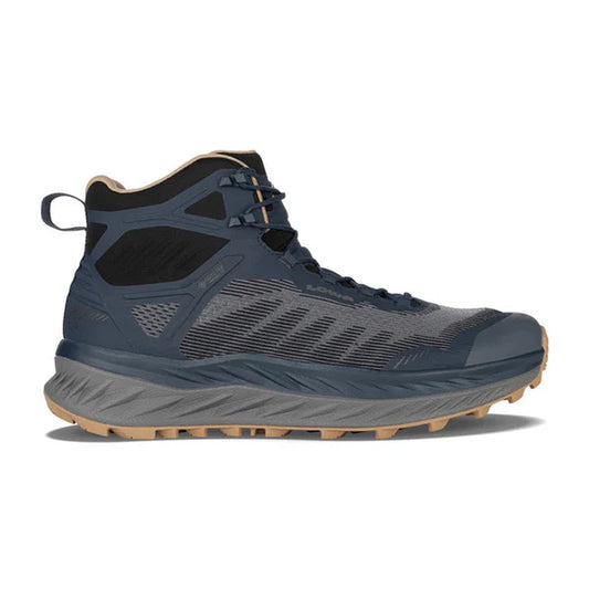 Lowa Men's Fortux GTX QC-Men's - Footwear - Shoes-Lowa-Navy/Dune-8-Appalachian Outfitters