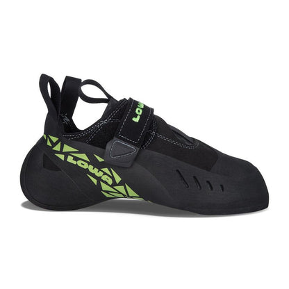 Men's Rocket-Climbing - Climbing Shoes-Lowa-Black/Lime-8.5-Appalachian Outfitters