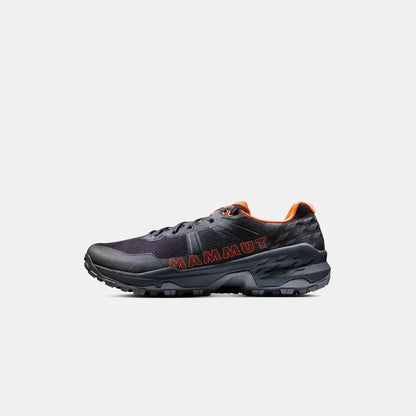 Mammut Sports Group Sertig II Low GTX Men-Men's - Footwear - Shoes-Mammut Sports Group/Climb High-Black-Vibrant Orange-8-Appalachian Outfitters