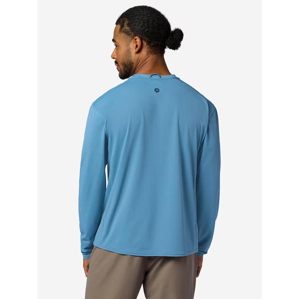 Marmot Men's AirExchange UPF 50 Crew Long Sleeve-Men's - Clothing - Tops-Marmot-Appalachian Outfitters