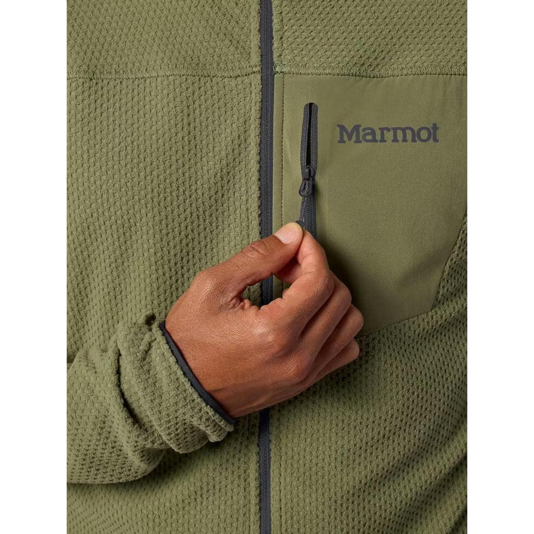 Marmot Men's AirFleece Jacket-Men's - Clothing - Jackets & Vests-Marmot-Appalachian Outfitters