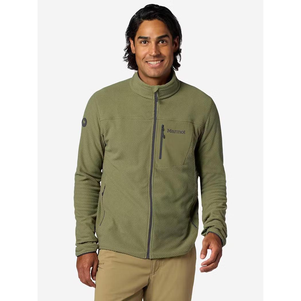 Marmot Men's AirFleece Jacket-Men's - Clothing - Jackets & Vests-Marmot-Appalachian Outfitters
