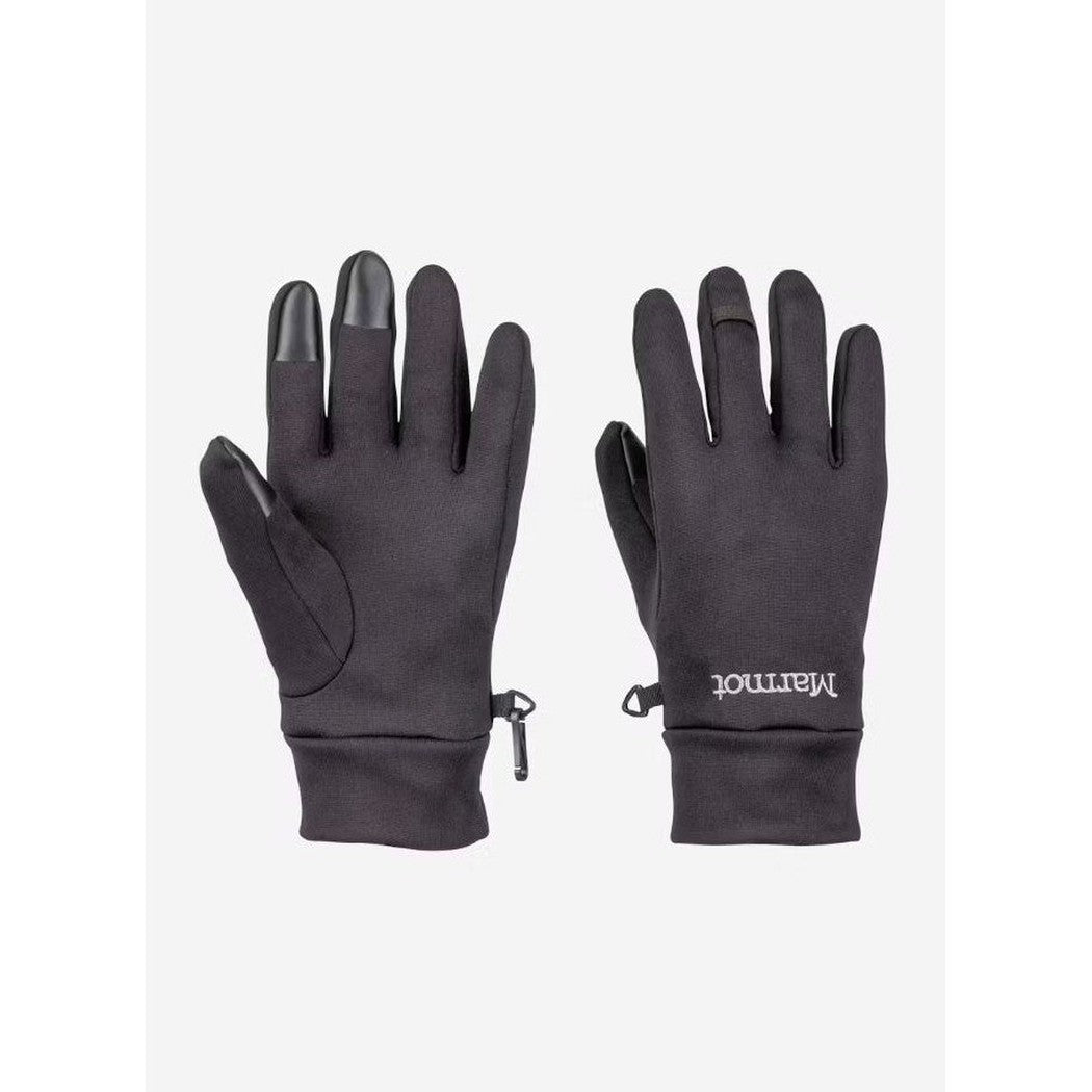 Marmot Power Stretch Connect Glove-Accessories - Gloves - Men's-Marmot-Black-S-Appalachian Outfitters
