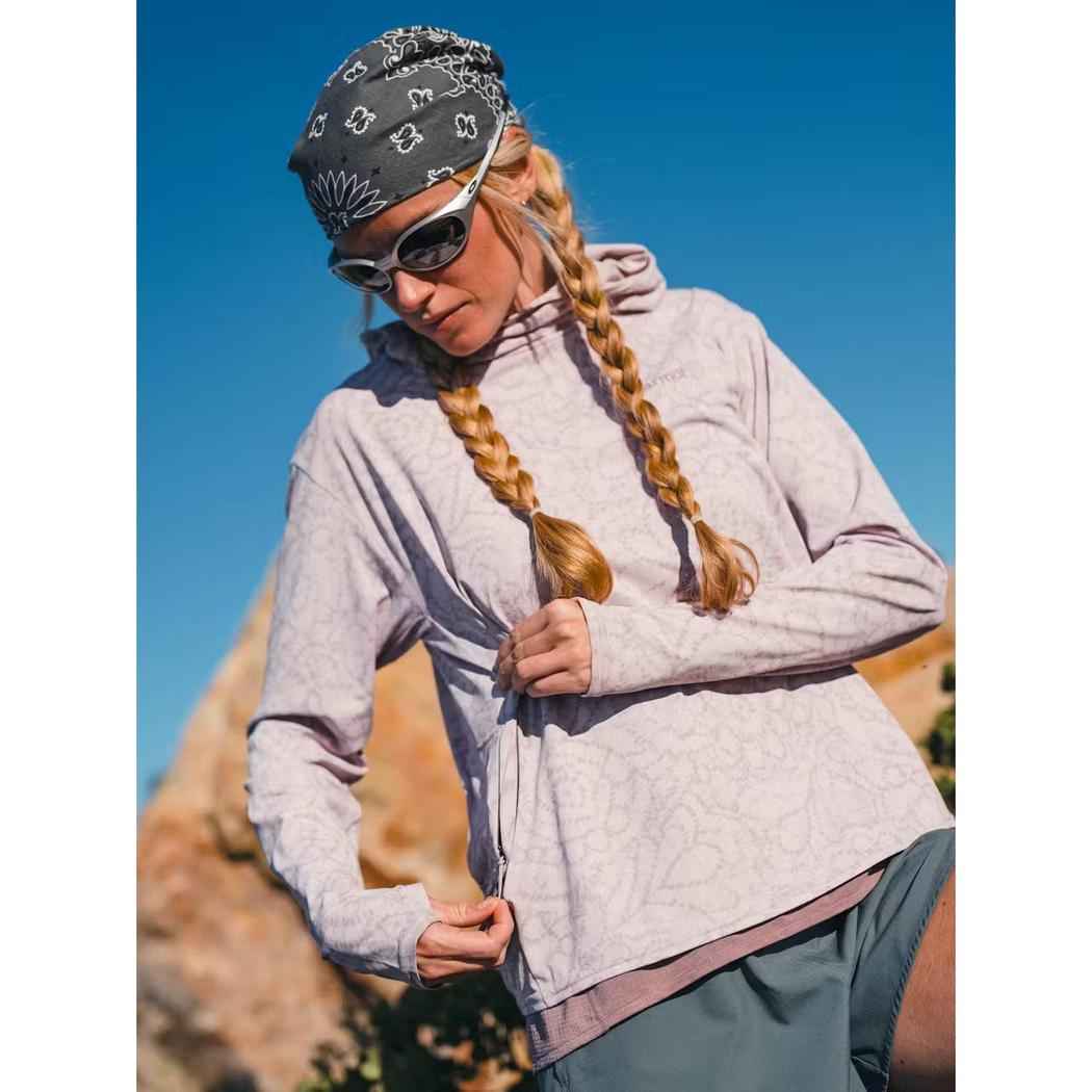 Marmot Women's AirExchange SolarShield Hoody-Women's - Clothing - Tops-Marmot-Appalachian Outfitters