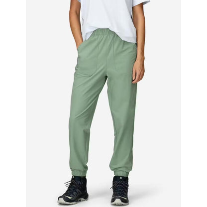 Marmot Women's AirExchange SolarShield Jogger-Women's - Clothing - Tops-Marmot-Agate Green-S-Appalachian Outfitters