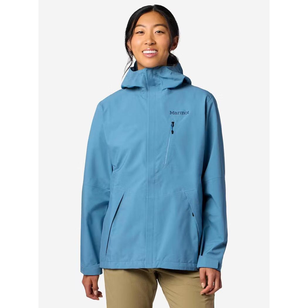 Marmot Women's PreCip Evo Pro Jacket-Women's - Clothing - Jackets & Vests-Marmot-Summer Storm-S-Appalachian Outfitters
