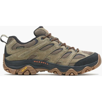 Merrell Men's Moab 3 Waterproof-Men's - Footwear - Shoes-Merrell-Olive/Gum-Regular-8-Appalachian Outfitters