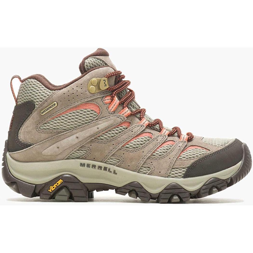 Merrell Women's Moab 3 Mid Waterproof-Women's - Footwear - Boots-Merrell-Bungee Cord-Regular-7-Appalachian Outfitters