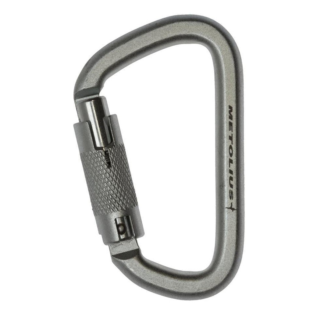 Metolius-Steel Auto Lock Biner-Appalachian Outfitters