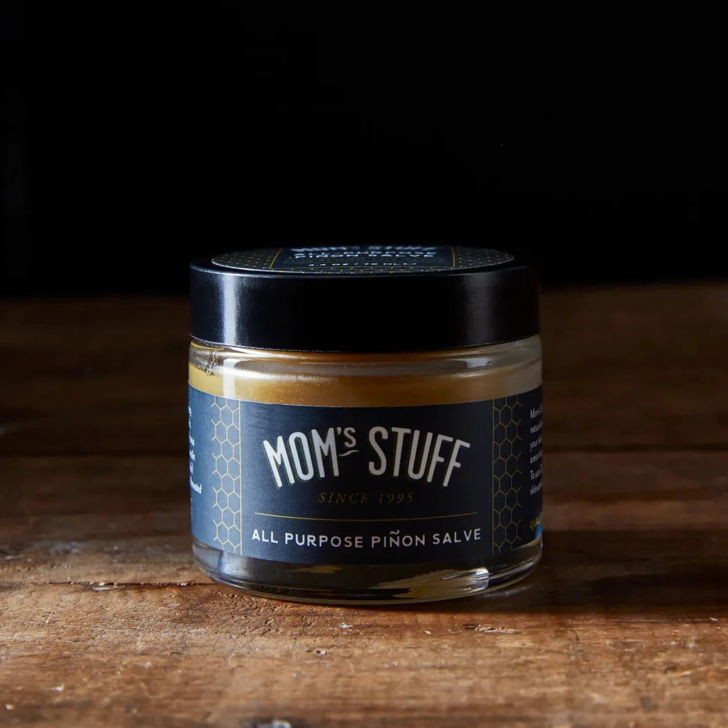 Moms Stuff Salve All Purpose Pinon Salve - Full Size Glass Jar-Health and Safety - Skin Care-Moms Stuff Salve-Appalachian Outfitters