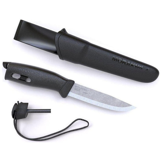 Morakniv Companion Spark Knife - Black-Camping - Accessories - Knives-Appalachian Outfitters