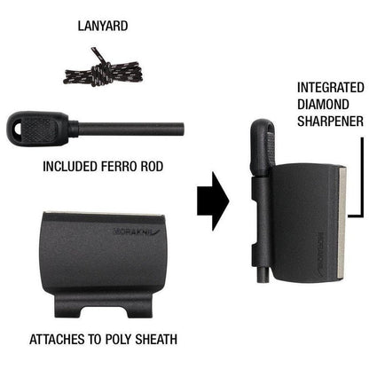 Morakniv Garberg Survival Blackblade-Camping - Accessories - Knives-Appalachian Outfitters