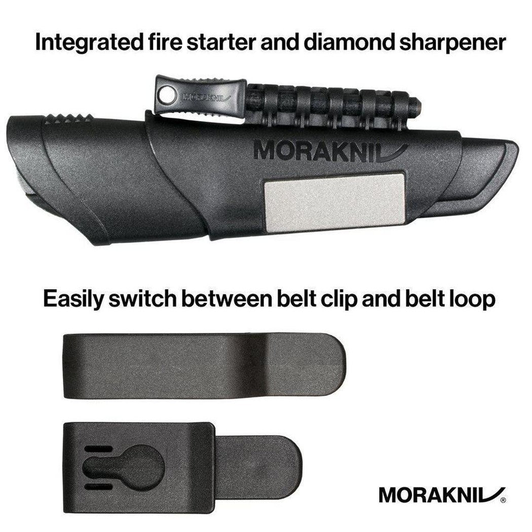 Morakniv-Bushcraft Survival Black-Appalachian Outfitters