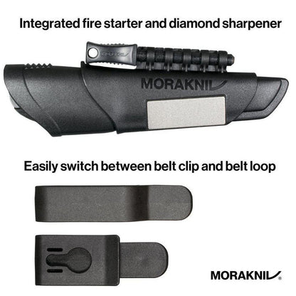Morakniv-Bushcraft Survival Black-Appalachian Outfitters