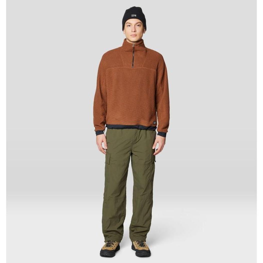 Mountain Hardwear Summit Grid Big Grid Half Zip-Men's - Clothing - Tops-Mountain Hardwear-Appalachian Outfitters