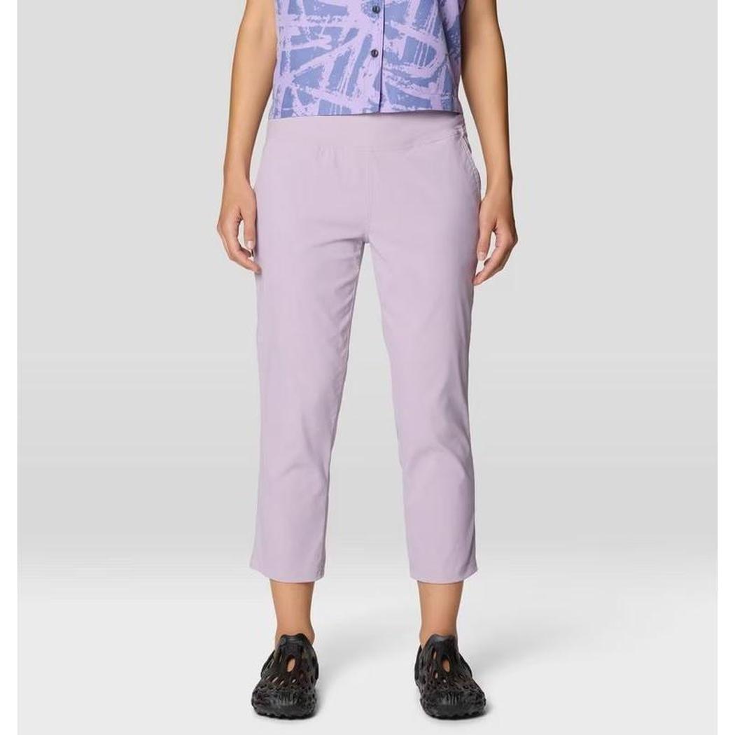 Mountain Hardwear Women's Dynama Crop-Women's - Clothing - Tops-Mountain Hardwear-Atmospheric-XS-Appalachian Outfitters