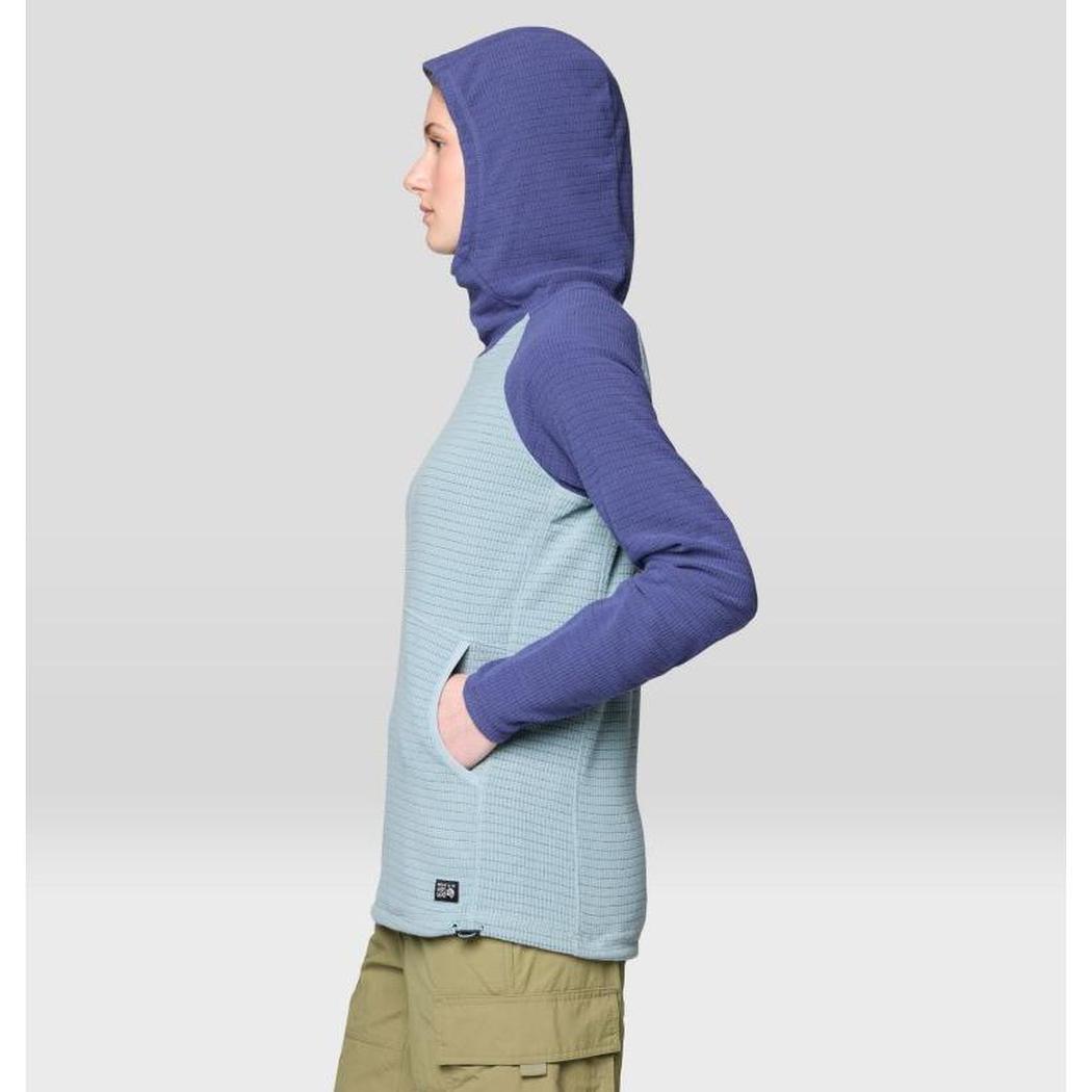 Mountain Hardwear Women's Summit Grid Tunic Hoody-Women's - Clothing - Tops-Mountain Hardwear-Appalachian Outfitters