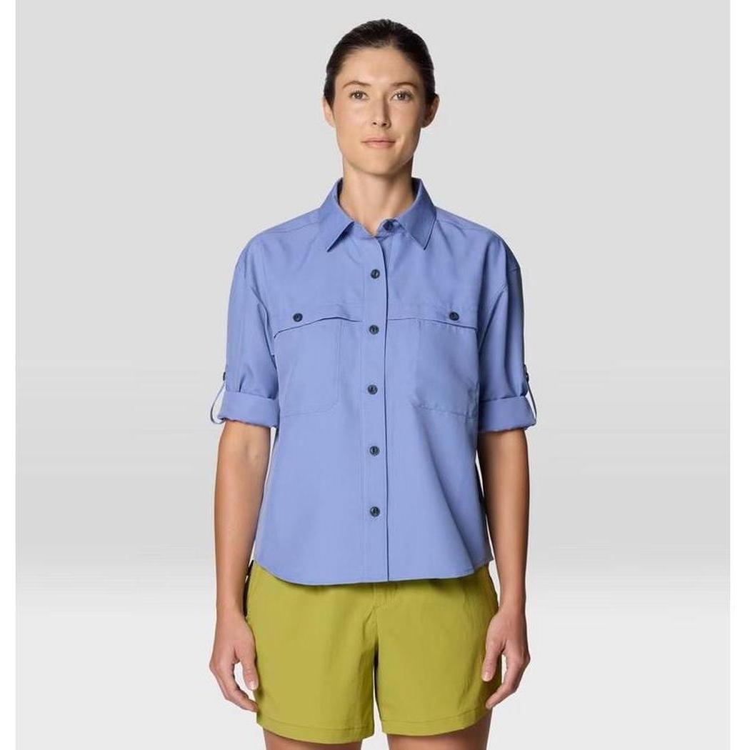 Mountain Hardwear Women's Sun Drift Cooling Long Sleeve Shirt-Women's - Clothing - Tops-Mountain Hardwear-Appalachian Outfitters