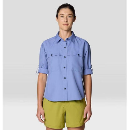 Mountain Hardwear Women's Sun Drift Cooling Long Sleeve Shirt-Women's - Clothing - Tops-Mountain Hardwear-Appalachian Outfitters