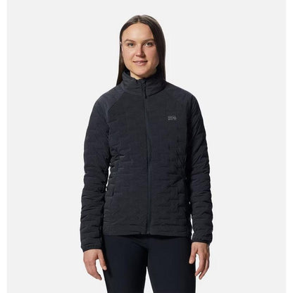 Mountain Hardwear Women's Stretchdown Light Jacket-Women's - Clothing - Jackets & Vests-Dark Storm Heather-S-Appalachian Outfitters