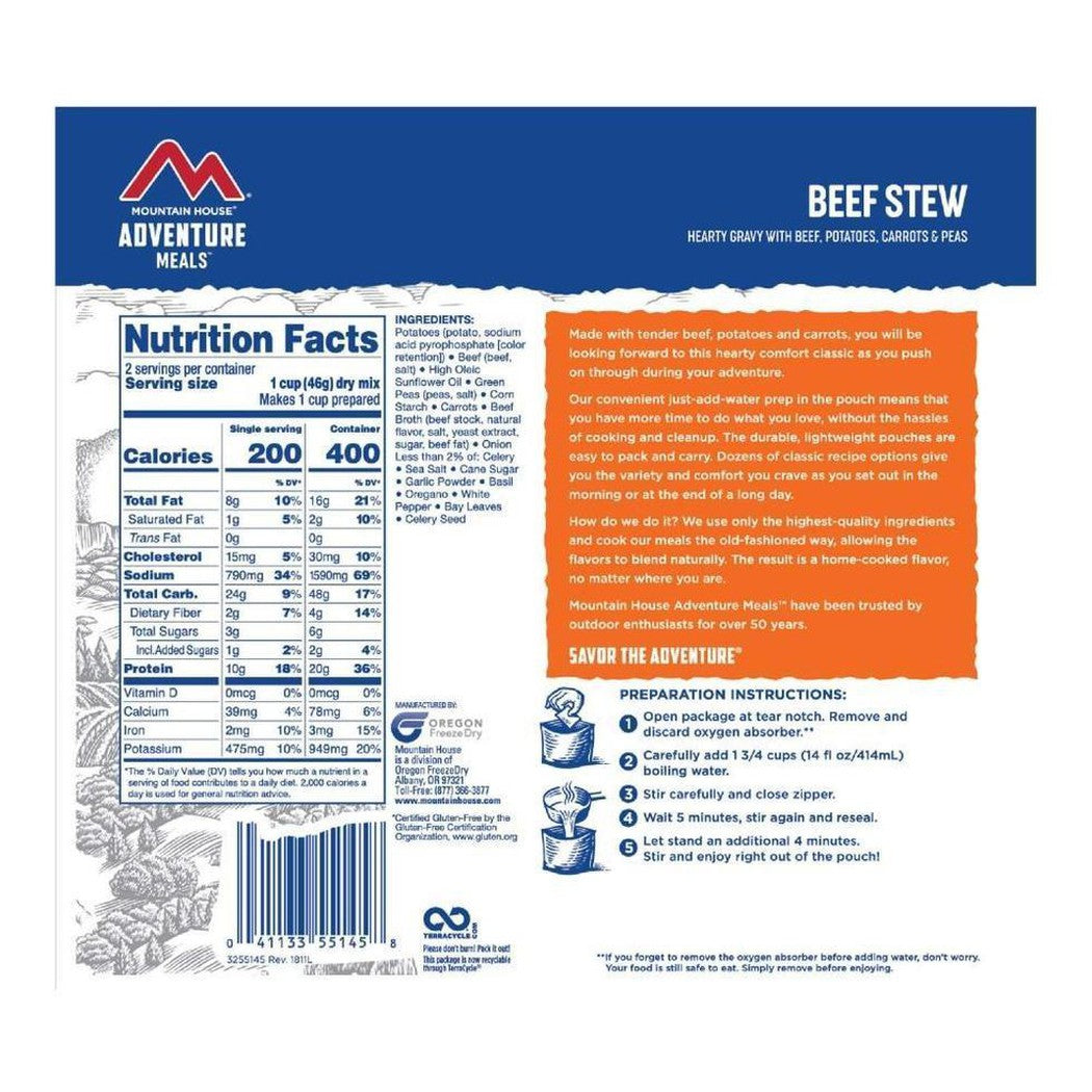 Mountain House-Beef Stew-Appalachian Outfitters